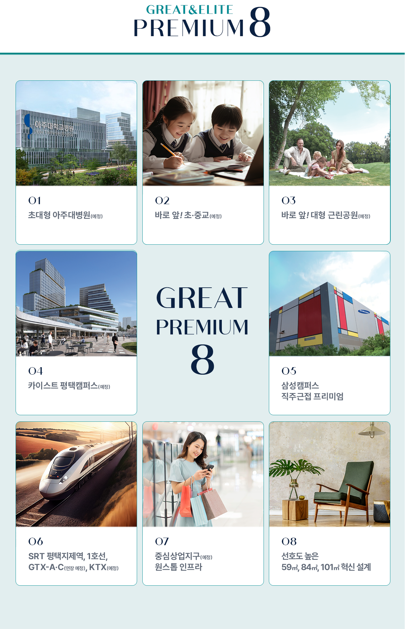 브레인시티 메디스파크 로제비앙 모아엘가 특장점